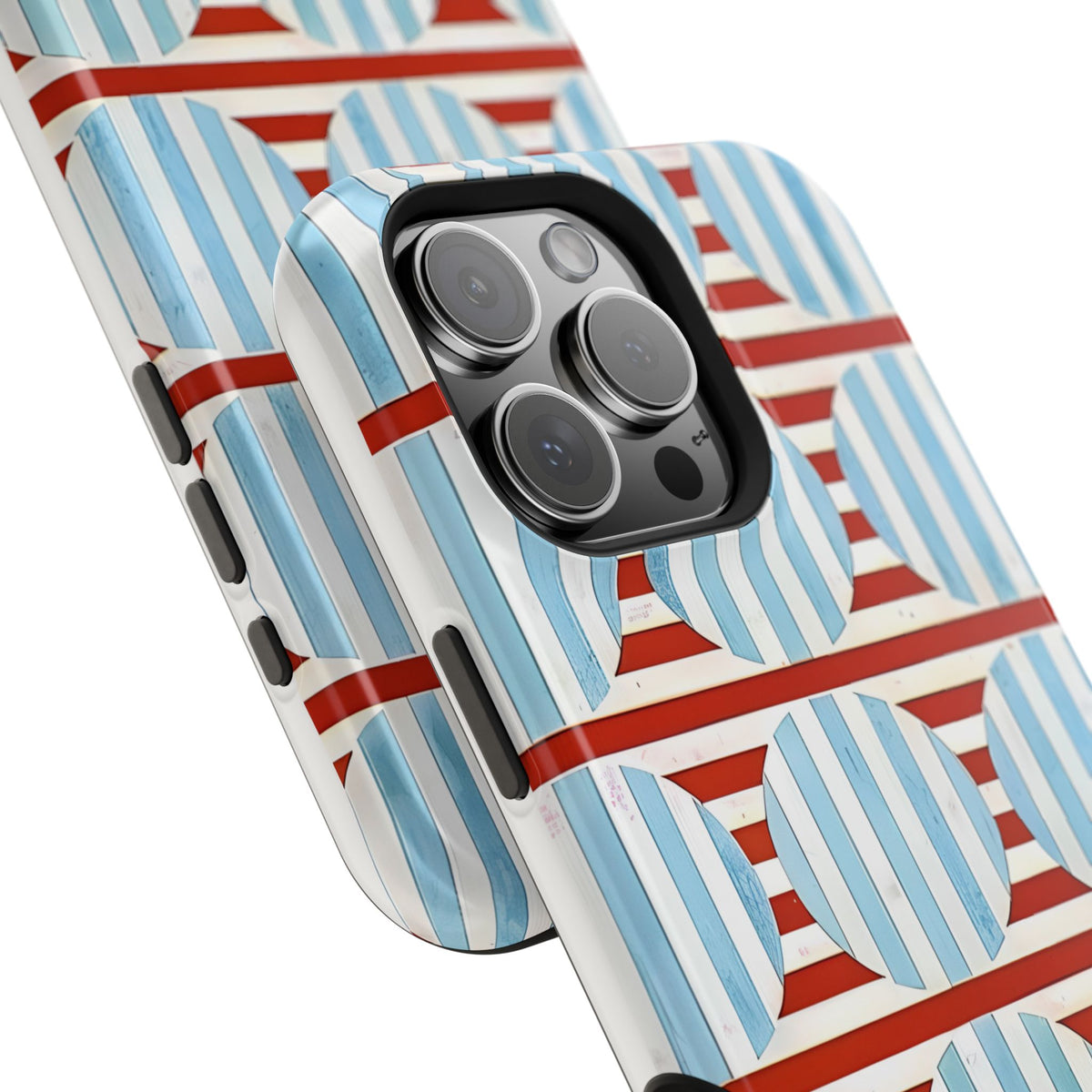 Riviera Stripe Magnetic Impact-Resistant Phone Case