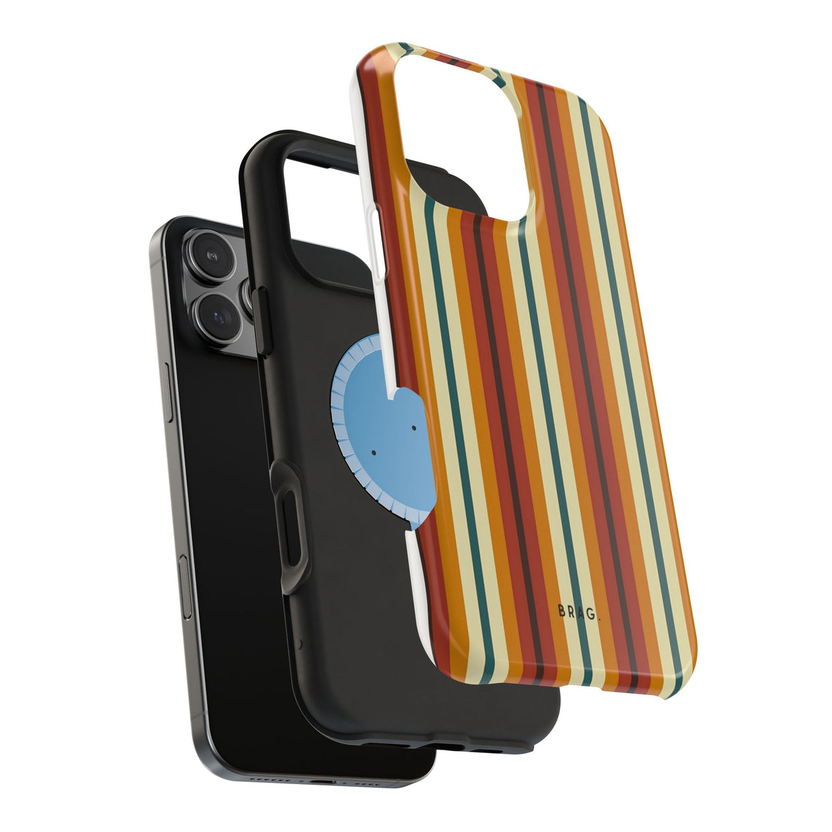 Color Wave Magnetic Impact-Resistant Phone Case