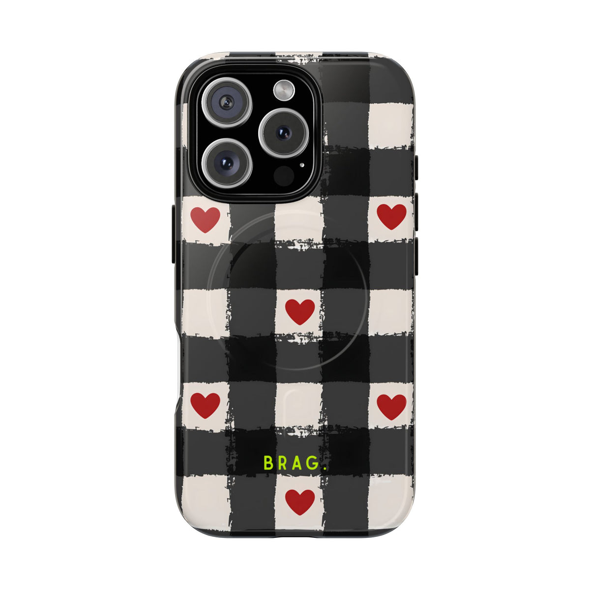 Lucky Heart MagSafe Tough Phone Case — Magnetic Protective Cover