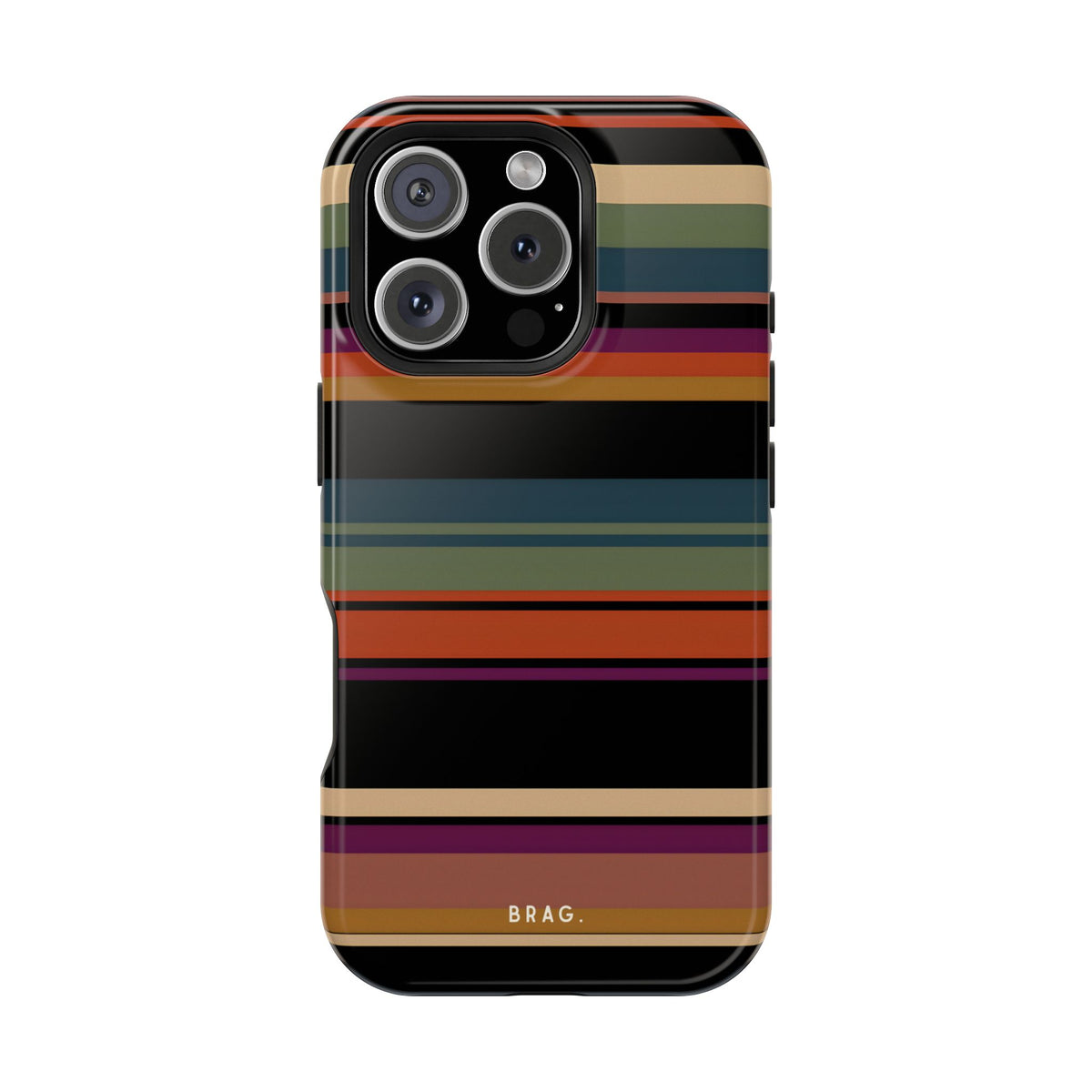 Market Stripe Magnetic Impact-Resistant Phone Case