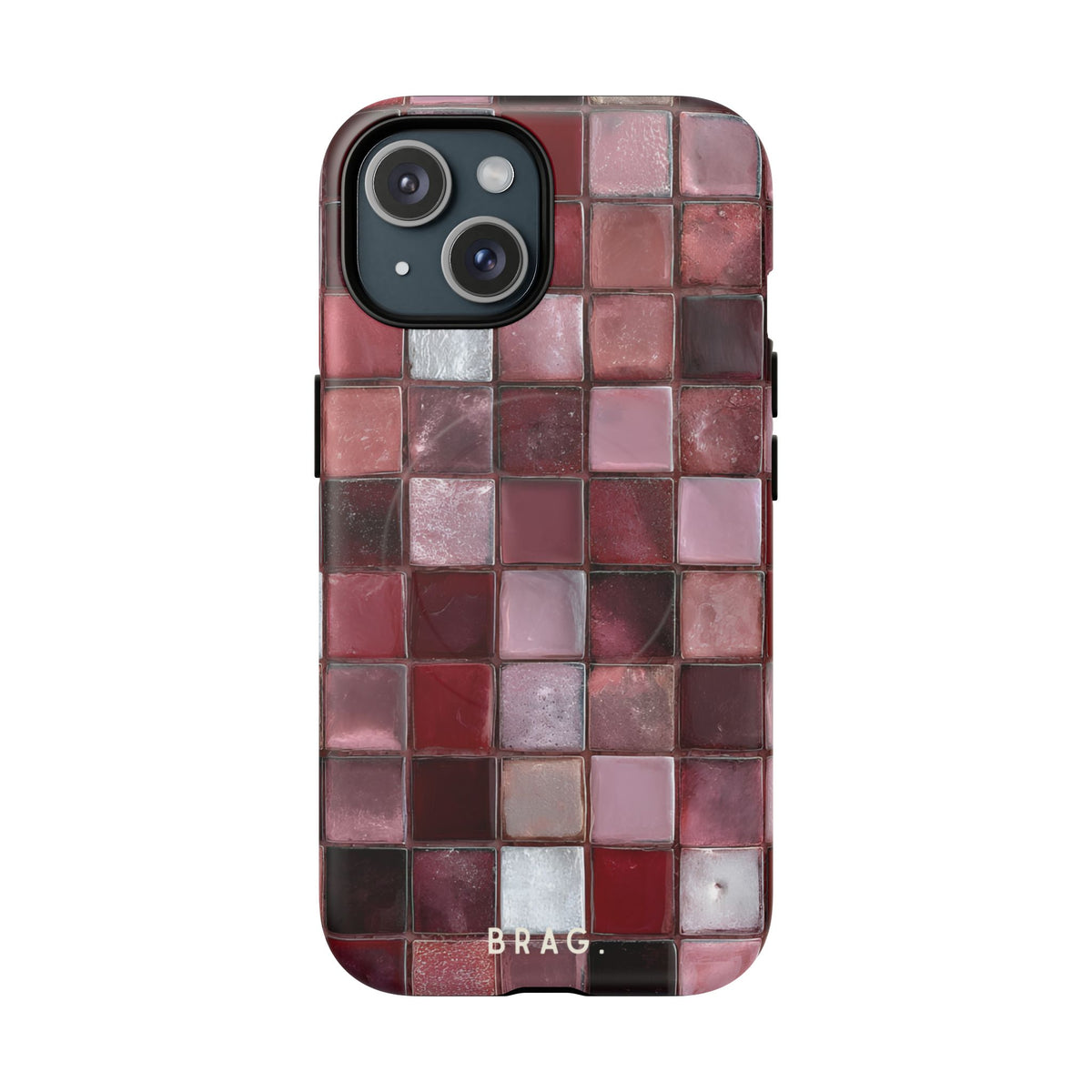 Cherry Tile MagSafe Tough Phone Case — Magnetic Protective Cover