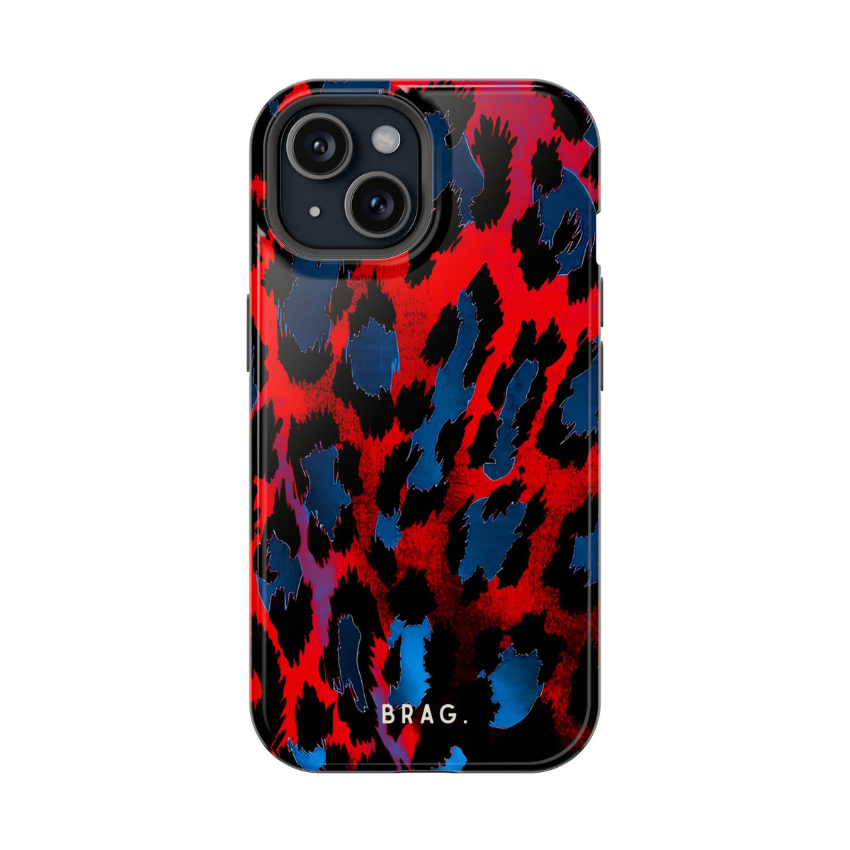 Blue Heat Magnetic Impact-Resistant Phone Case