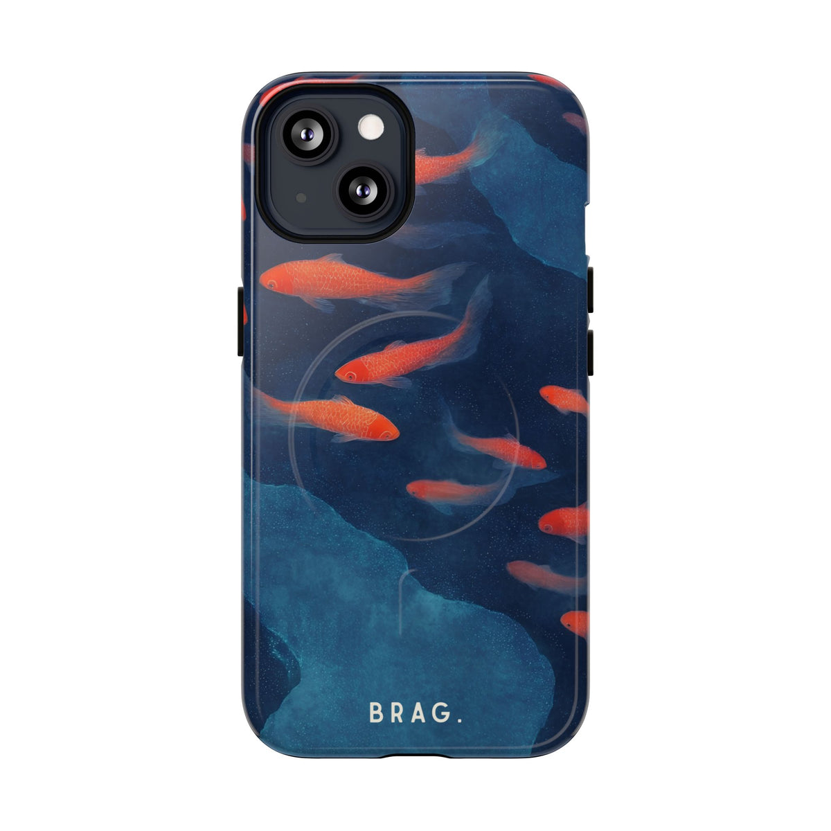 Midnight Swim MagSafe Tough Phone Case — Magnetic Protective Cover