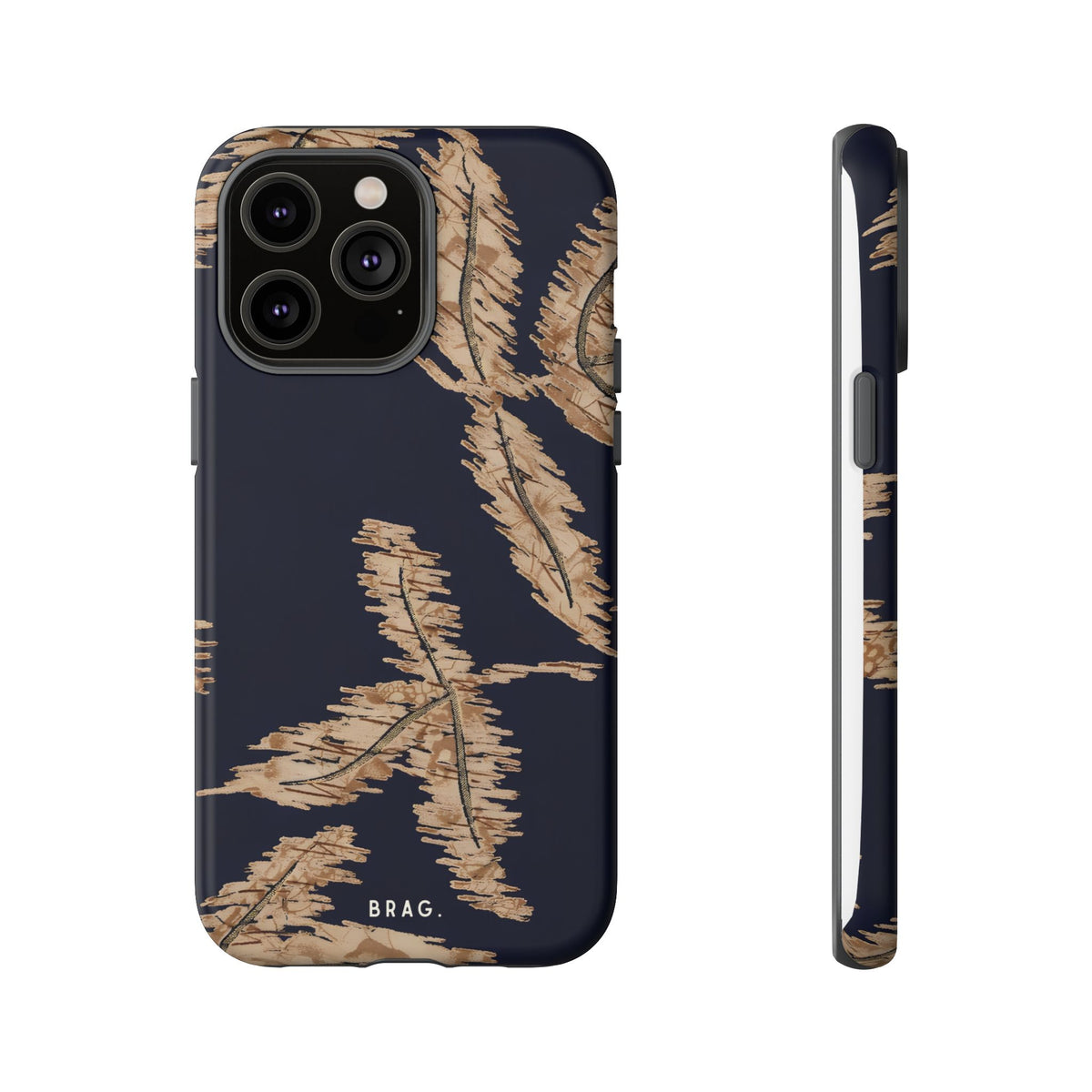 Golden Fern Tough Phone Case – Shockproof Protective iPhone Cover