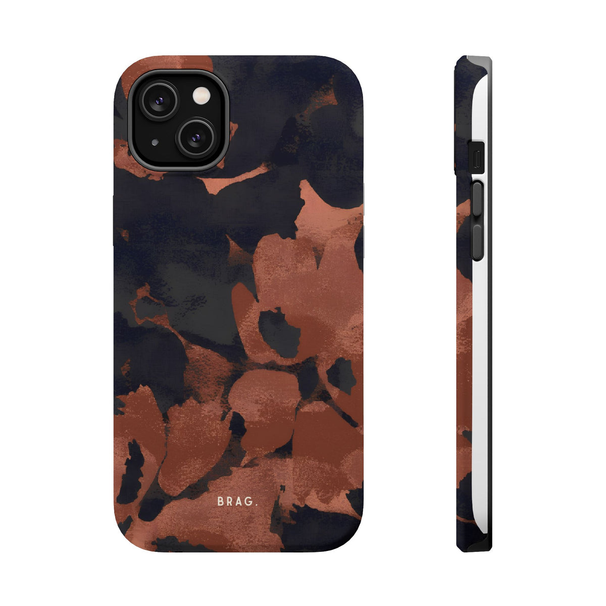 Terracotta Bloom Magnetic Impact-Resistant Phone Case