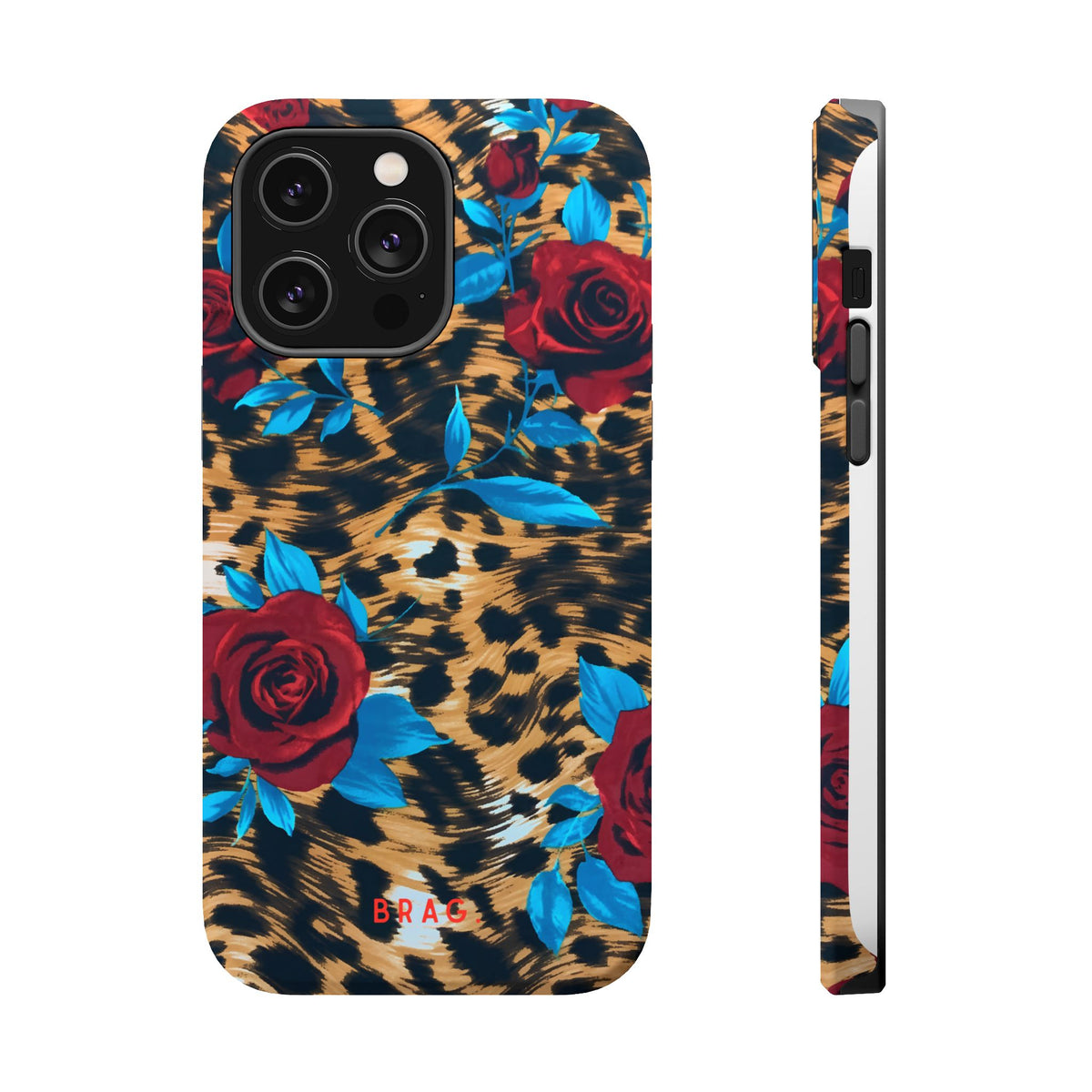 Wild Rose Magnetic Impact-Resistant Phone Case