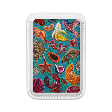 Treasure Reef MagSafe Vegan Wallet — Slim Phone Card Holder
