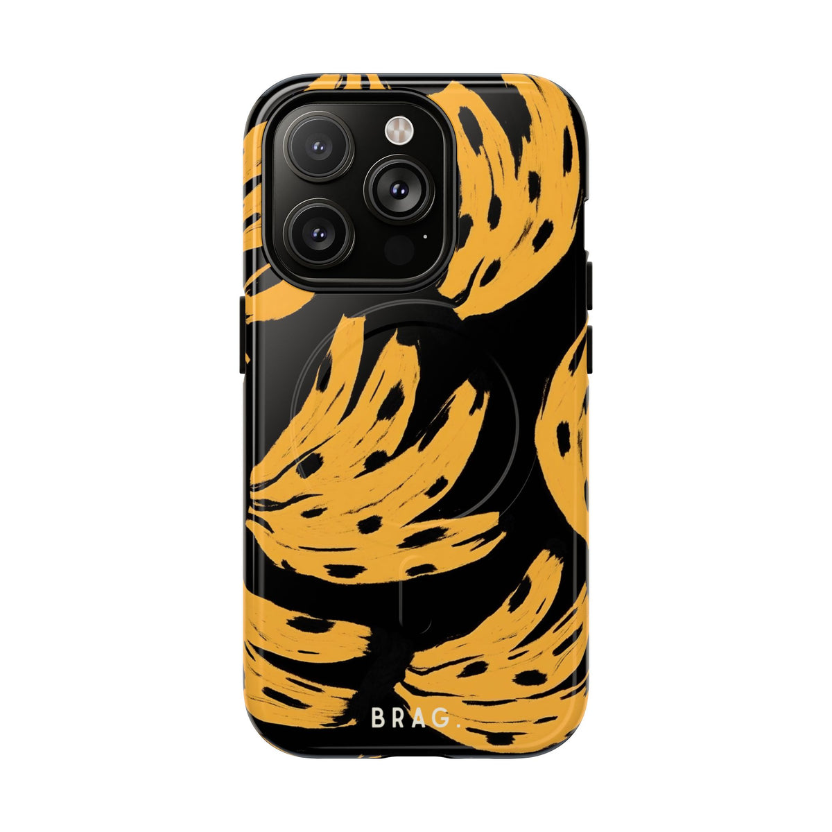 Banana Split MagSafe Tough Phone Case — Magnetic Protective Cover