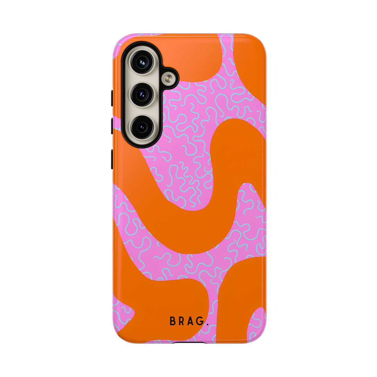 Coral Kiss Tough Phone Case – Shockproof Protective iPhone Cover