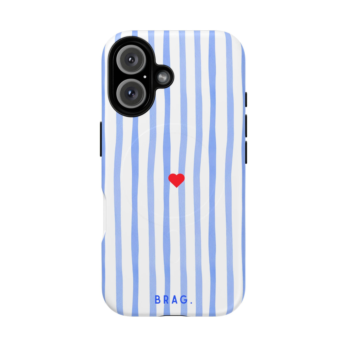 Blue Heart MagSafe Tough Phone Case — Magnetic Protective Cover