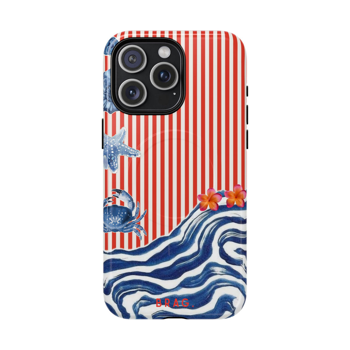 Riviera Postcard MagSafe Tough Phone Case — Magnetic Protective Cover