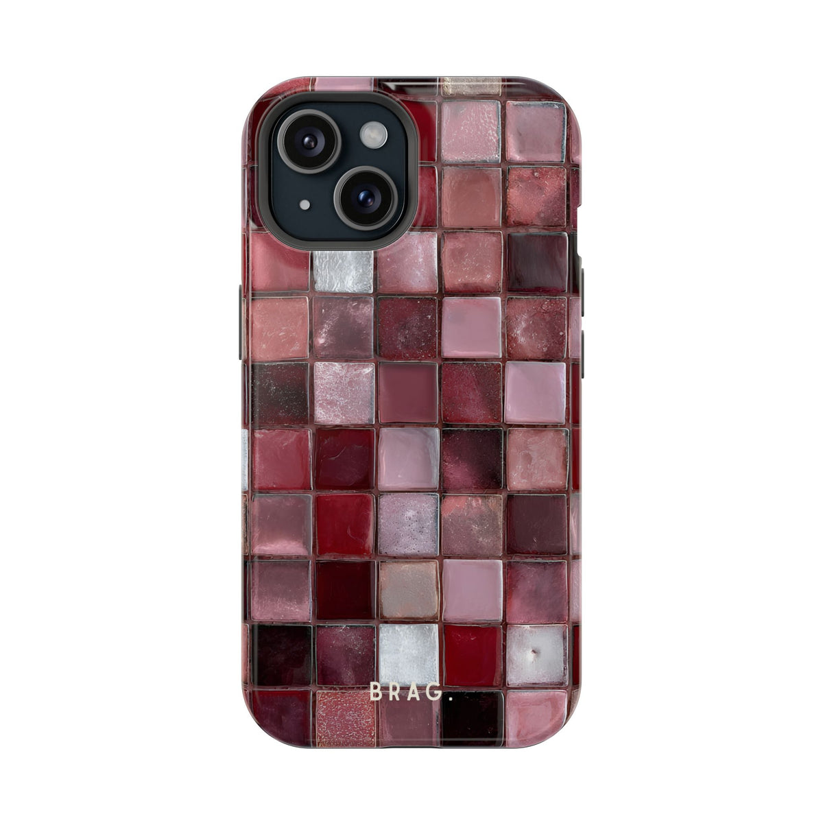Cherry Tile Magnetic Impact-Resistant Phone Case