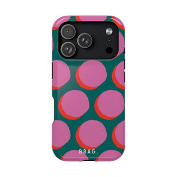 Pink Moon Magnetic Impact-Resistant Phone Case