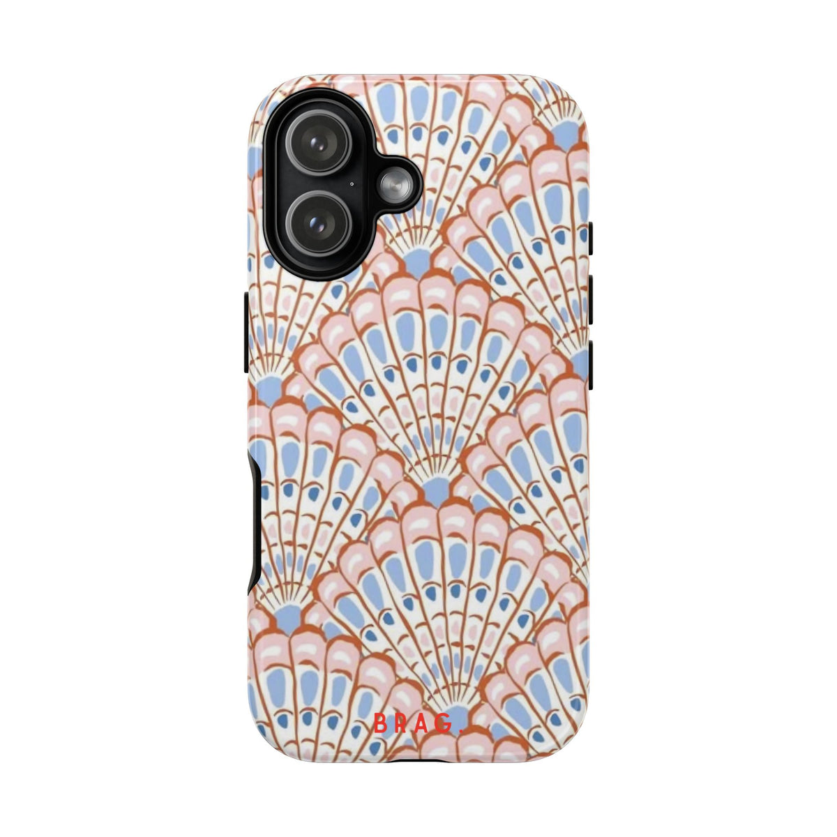 Seashell Soiree Tough Phone Case – Shockproof Protective iPhone Cover