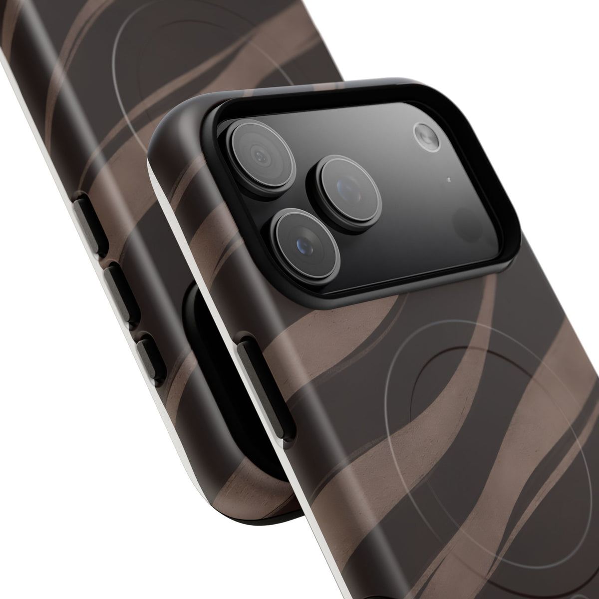 Zebra Wave MagSafe Tough Phone Case — Magnetic Protective Cover