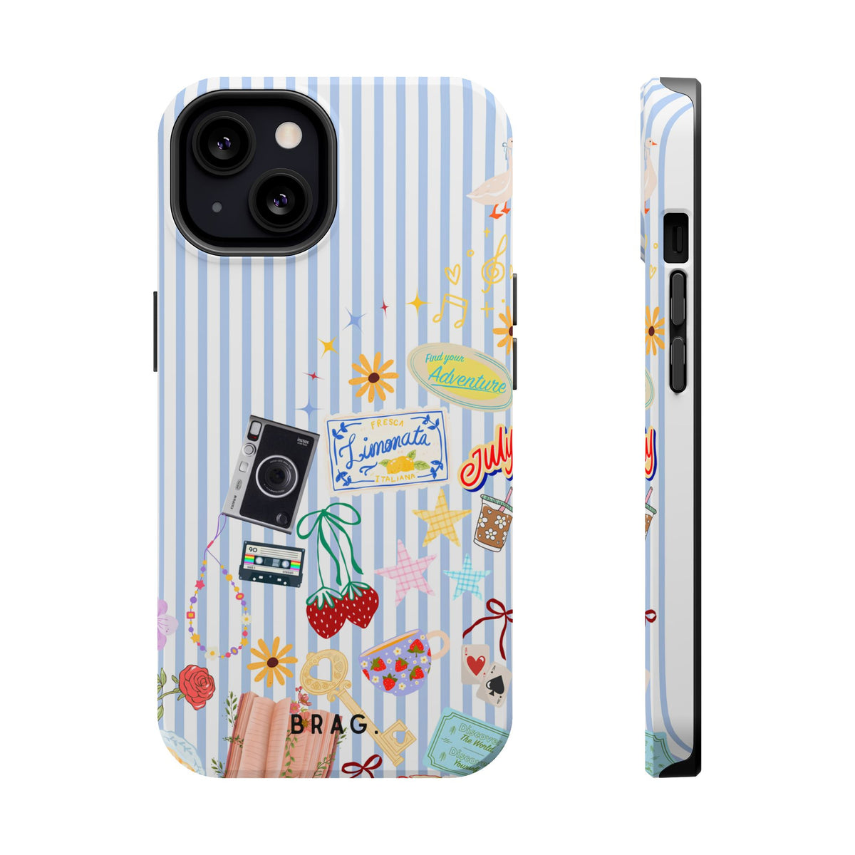 Travel Girl Magnetic Impact-Resistant Phone Case