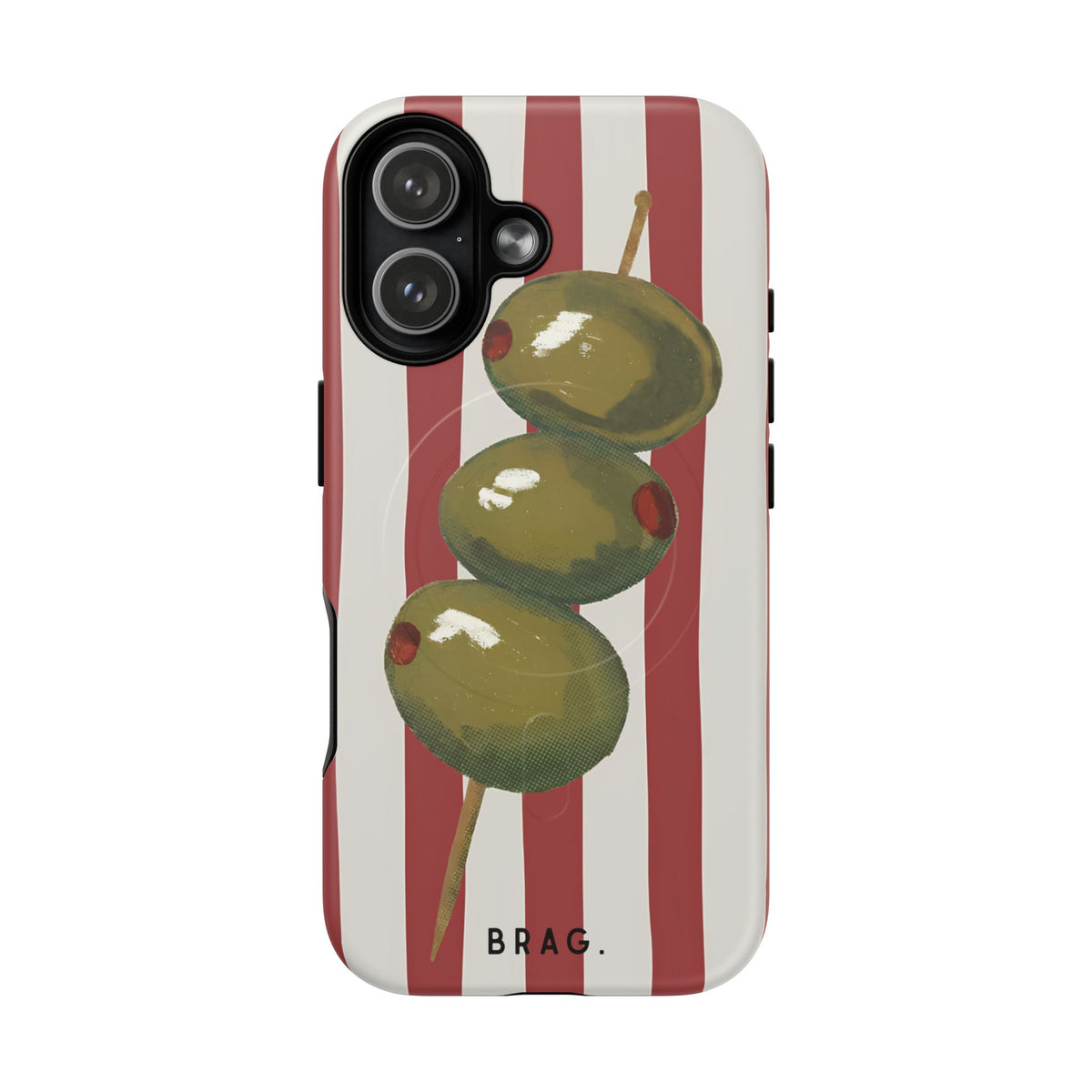 Olive Hour MagSafe Tough Phone Case — Magnetic Protective Cover
