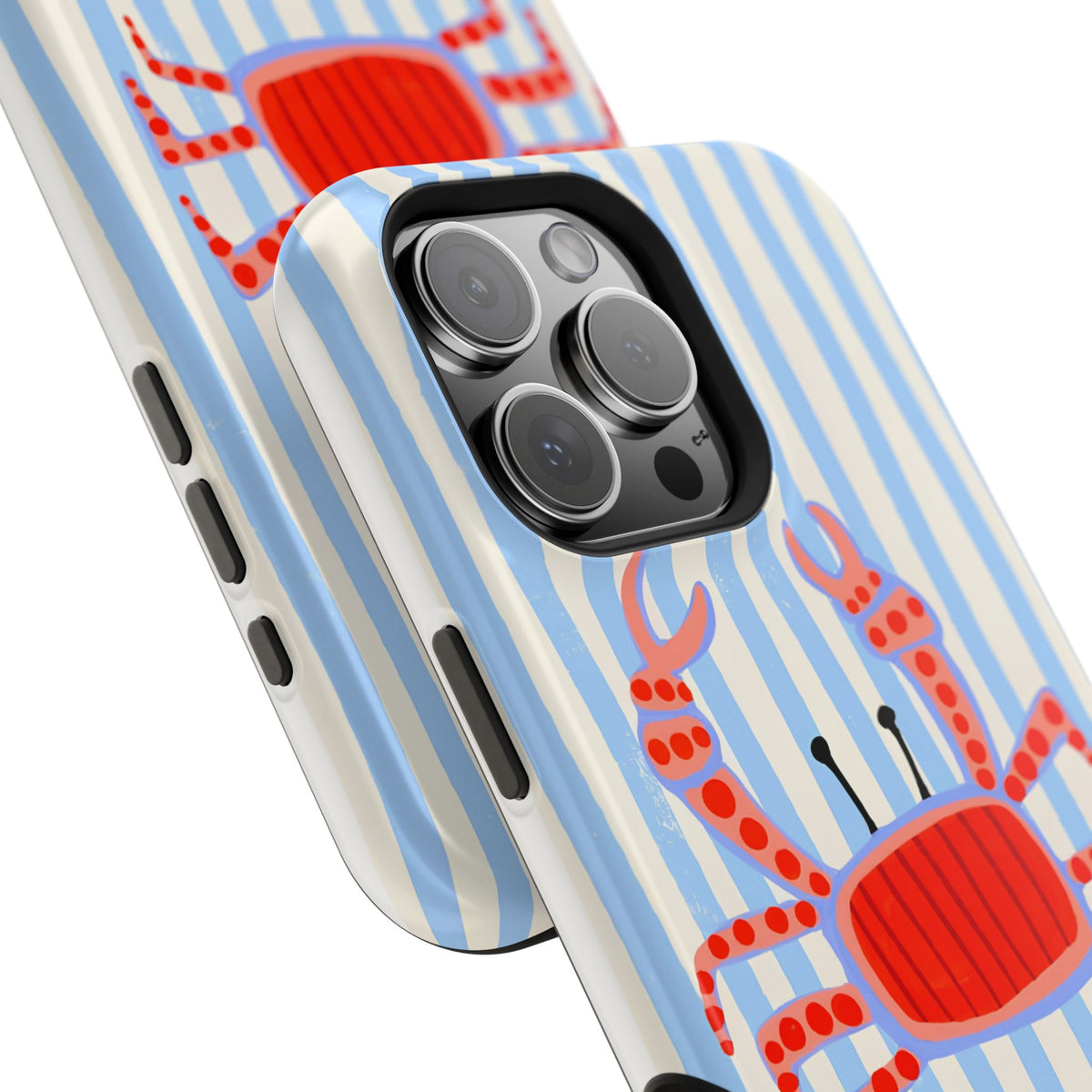 Azure Crab Magnetic Impact-Resistant Phone Case