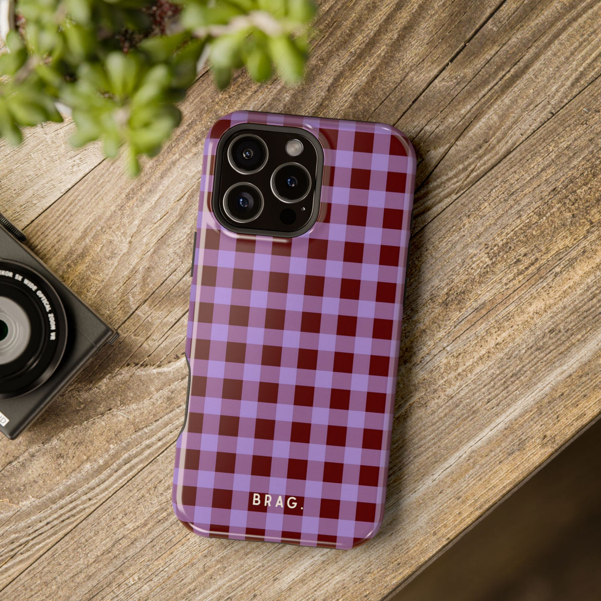 Pink Picnic Magnetic Impact-Resistant Phone Case