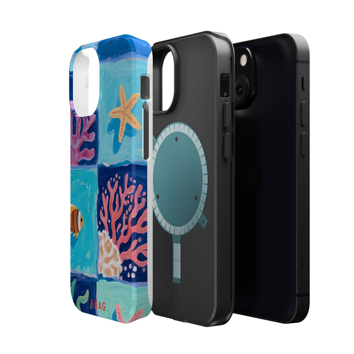 Coral Bay Magnetic Impact-Resistant Phone Case