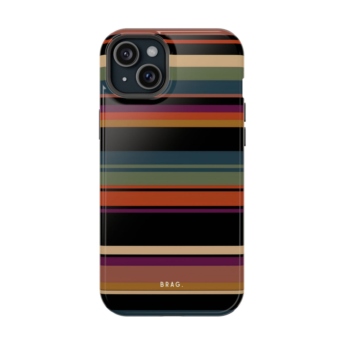 Market Stripe Magnetic Impact-Resistant Phone Case