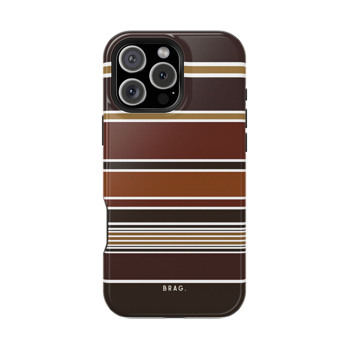 Cocoa Line Magnetic Impact-Resistant Phone Case