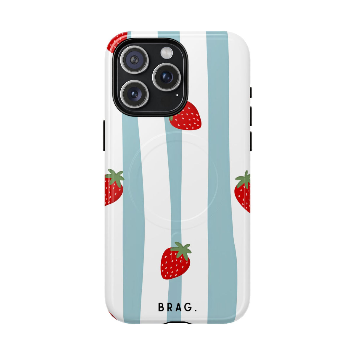 Berry Bloom MagSafe Tough Phone Case — Magnetic Protective Cover
