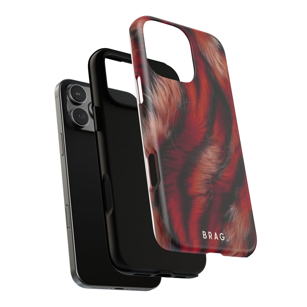 Red Rush MagSafe Tough Phone Case — Magnetic Protective Cover