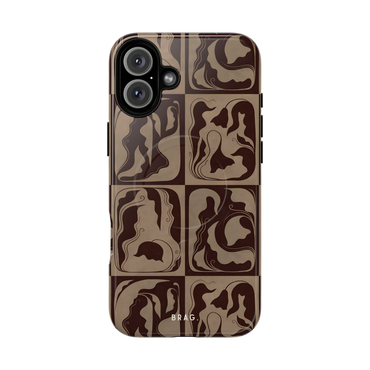 Ornate Tile MagSafe Tough Phone Case — Magnetic Protective Cover