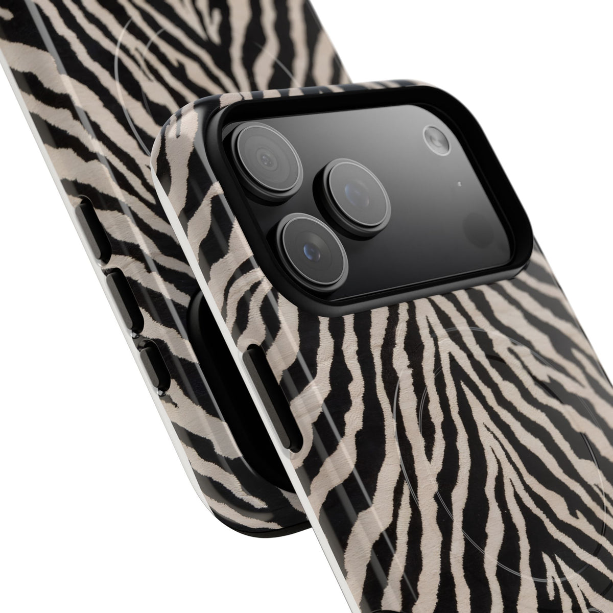 Zebraesque MagSafe Tough Phone Case — Magnetic Protective Cover