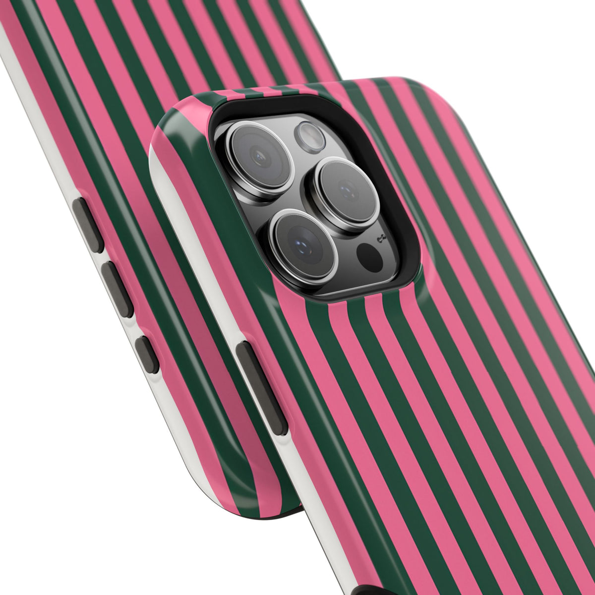 Flamingo Stripe Magnetic Impact-Resistant Phone Case