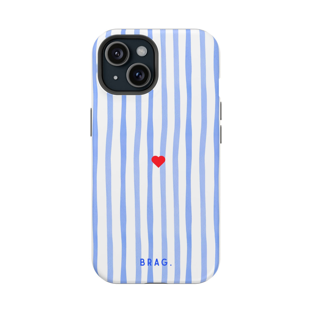 Blue Heart Magnetic Impact-Resistant Phone Case