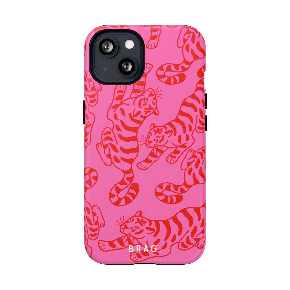 Tiger Lily MagSafe Tough Phone Case — Magnetic Protective Cover