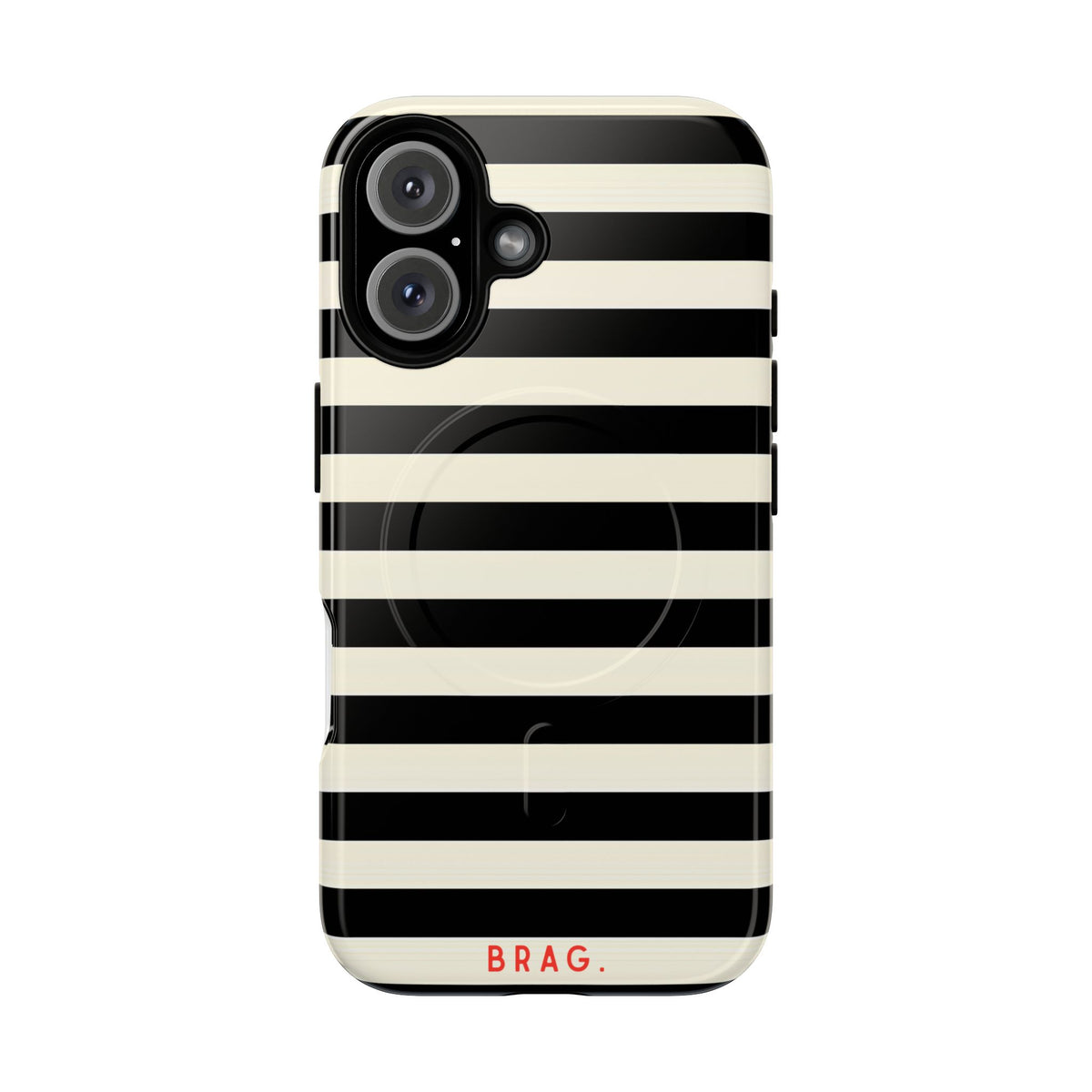 High Black MagSafe Tough Phone Case — Magnetic Protective Cover