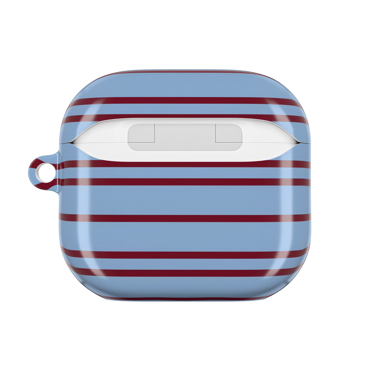 Nautical Stripe AirPod Case – Slim Protective Charging Case