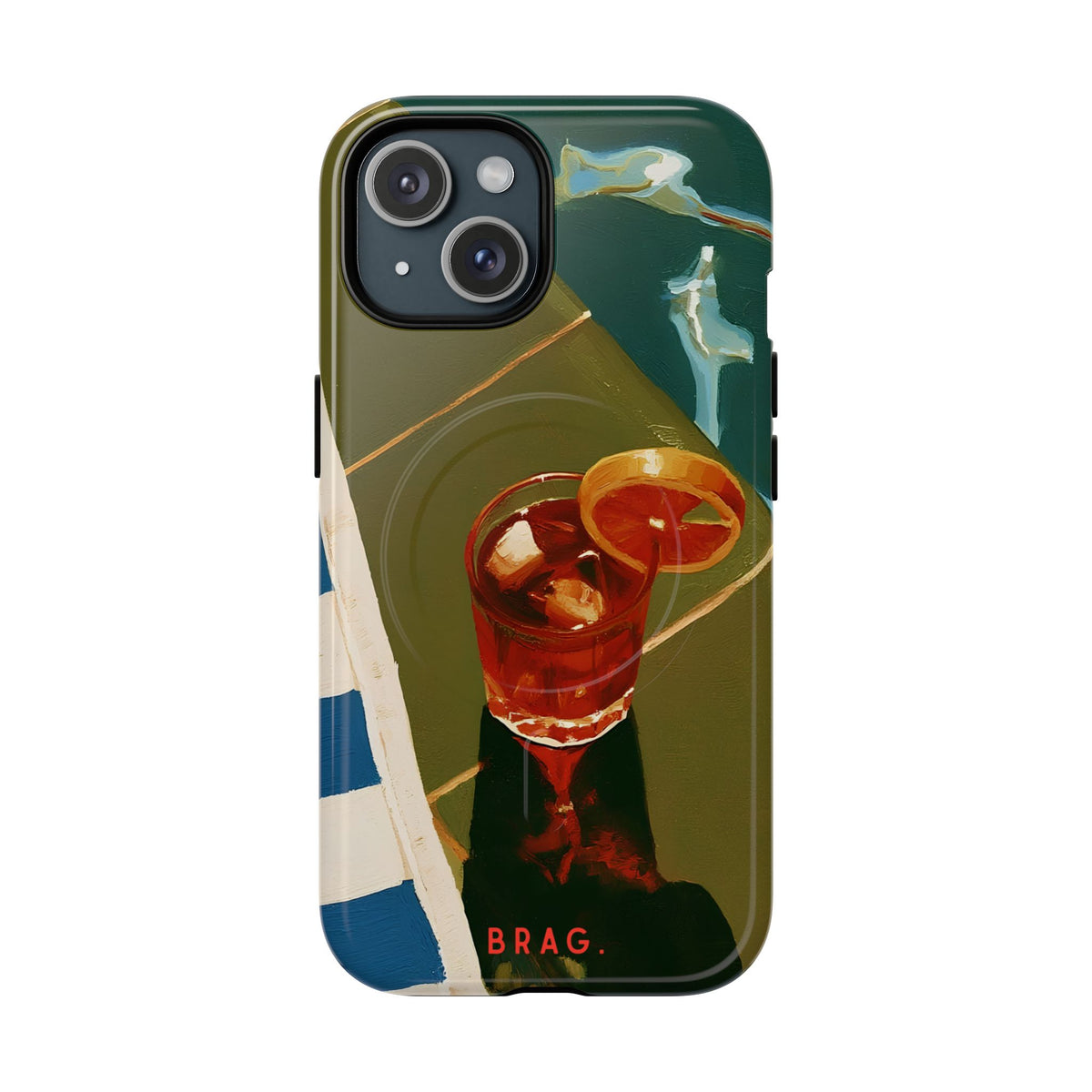 Aperol Hour MagSafe Tough Phone Case — Magnetic Protective Cover