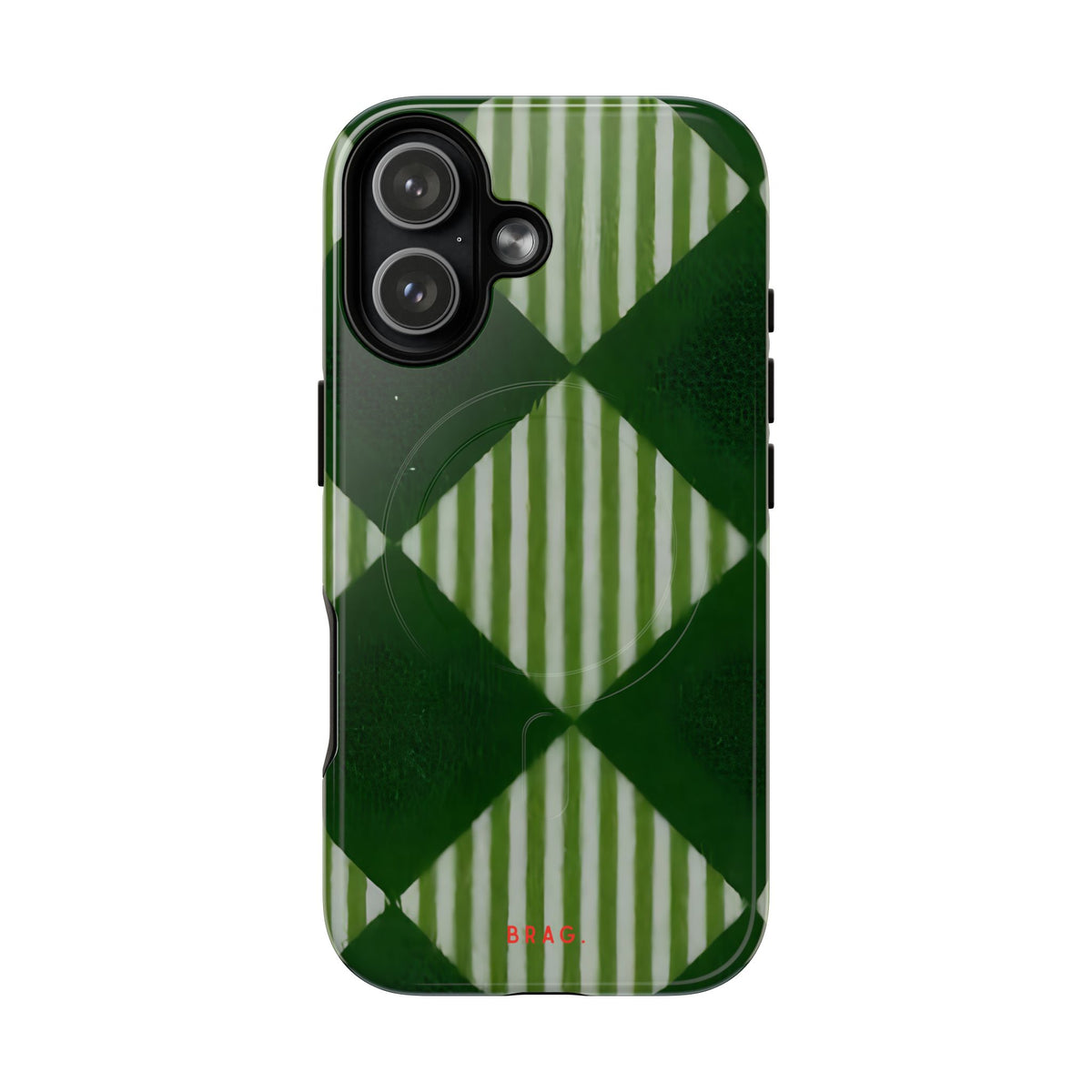 Woven Pattern MagSafe Tough Phone Case — Magnetic Protective Cover