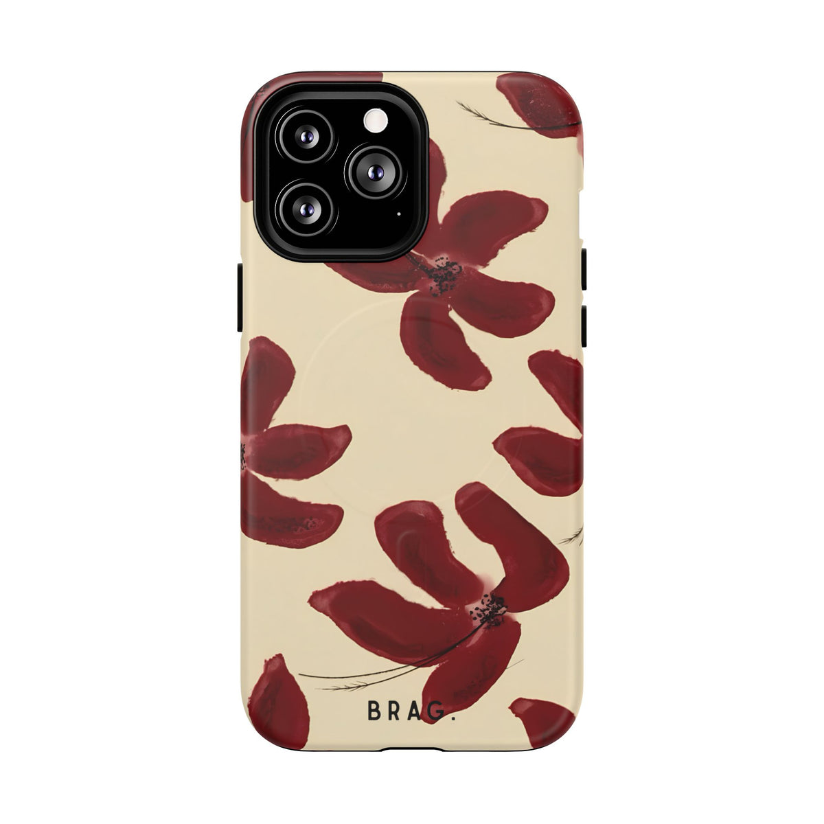 Cherry Bloom MagSafe Tough Phone Case — Magnetic Protective Cover