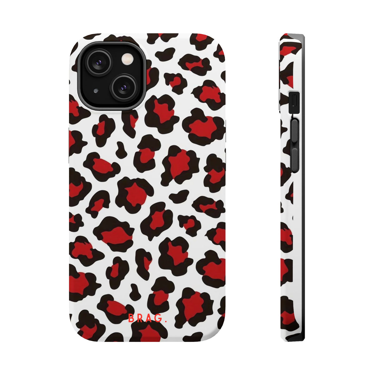 Leopard Kiss Magnetic Impact-Resistant Phone Case