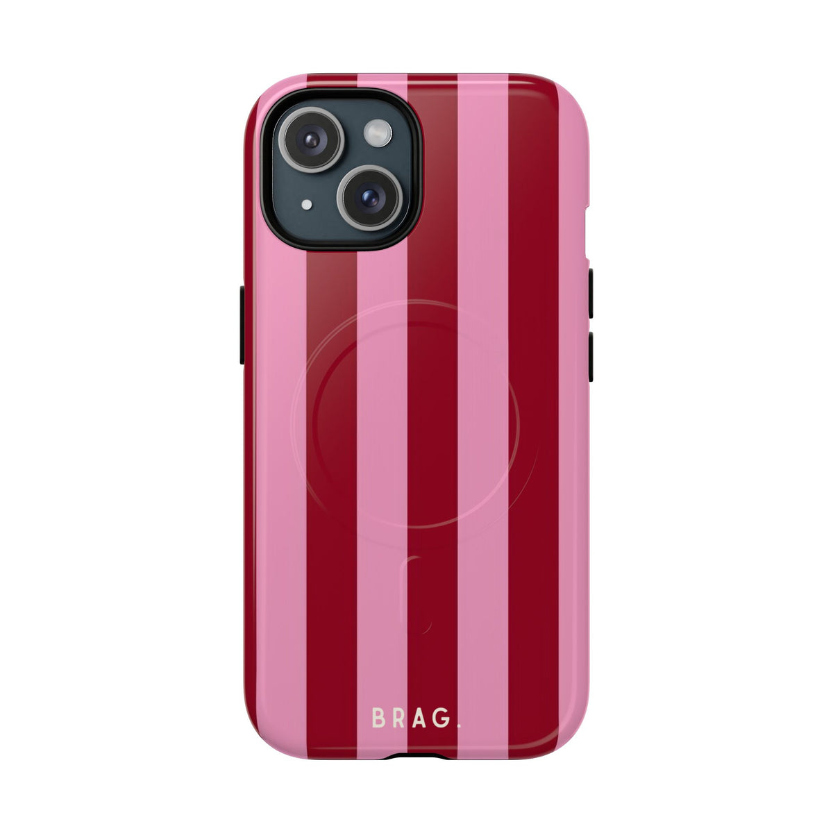 Candy Cane MagSafe Tough Phone Case — Magnetic Protective Cover