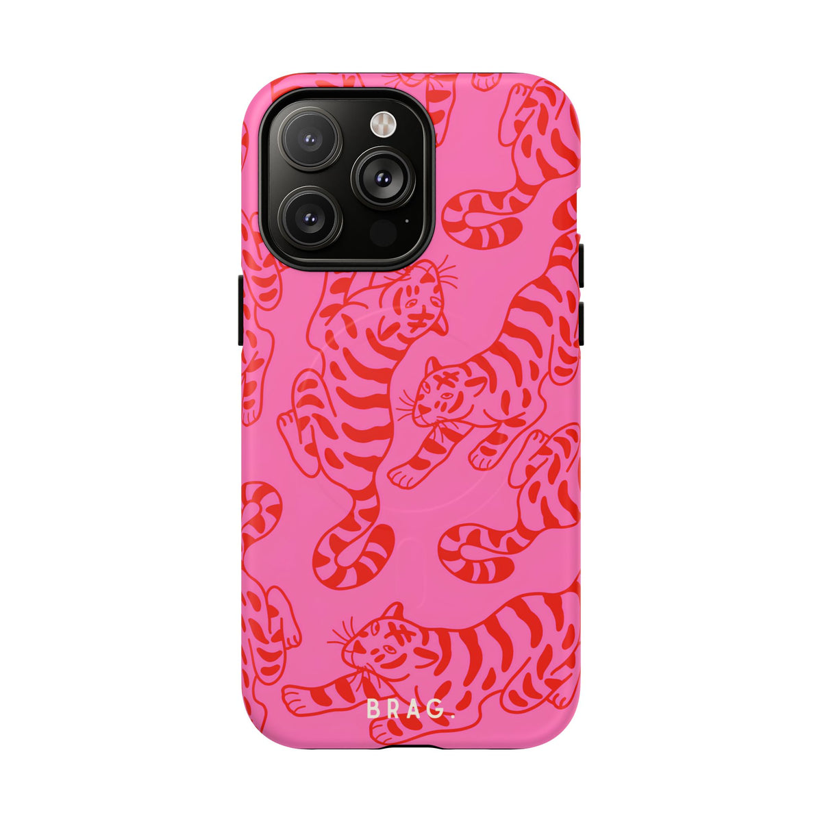 Tiger Lily MagSafe Tough Phone Case — Magnetic Protective Cover