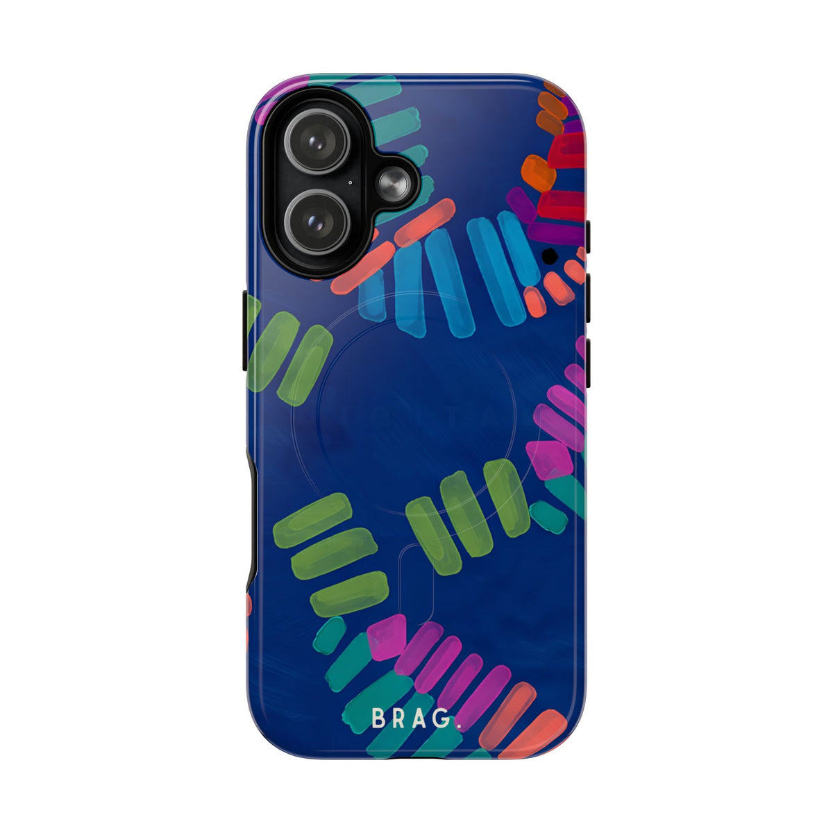 Blue Palm MagSafe Tough Phone Case — Magnetic Protective Cover