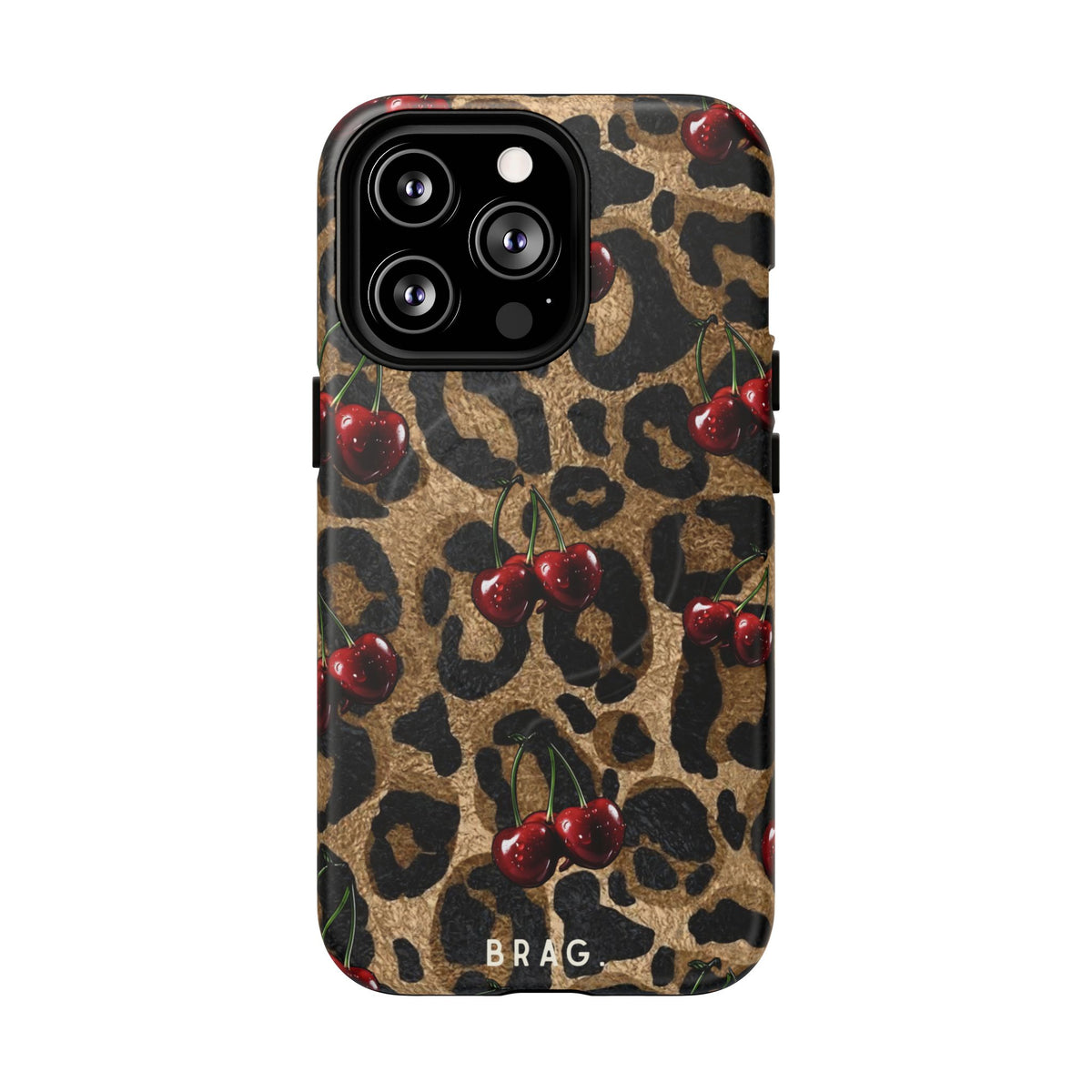 Cherry Hunter MagSafe Tough Phone Case — Magnetic Protective Cover