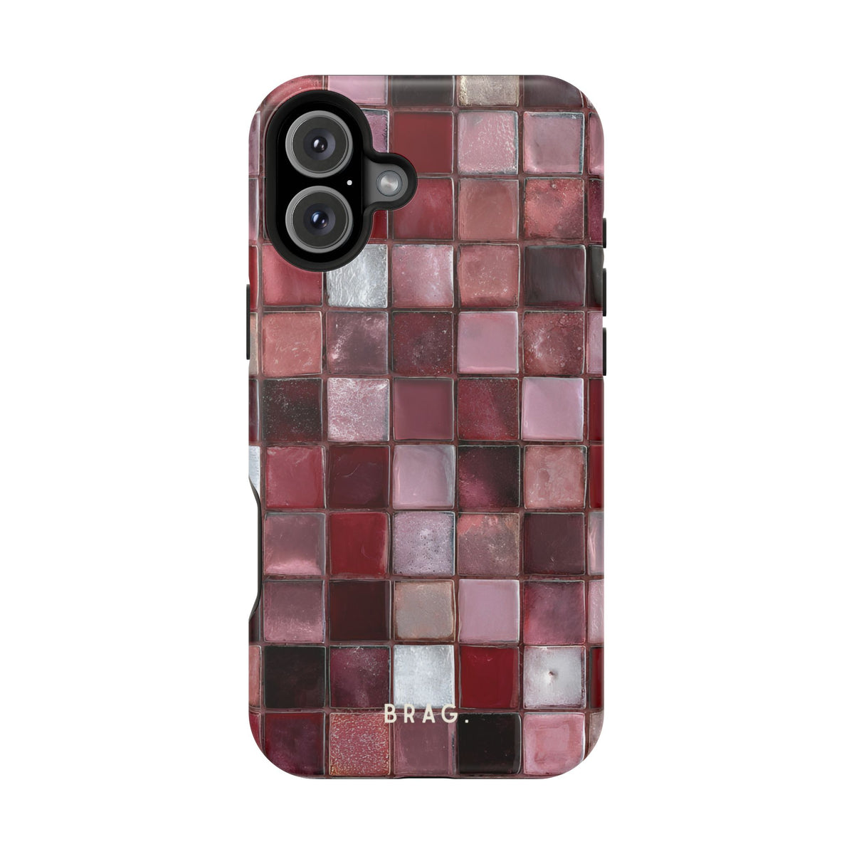 Cherry Tile Magnetic Impact-Resistant Phone Case