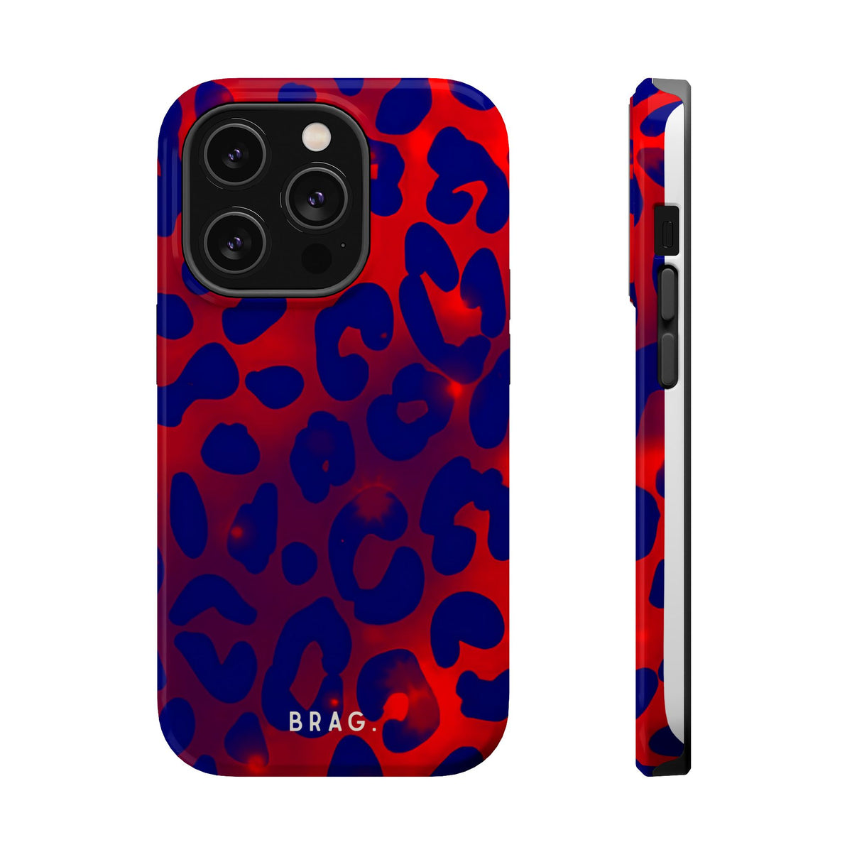 Electric Blue Magnetic Impact-Resistant Phone Case