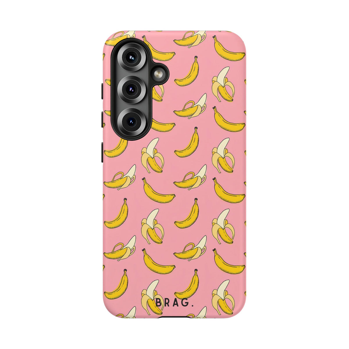 Banana Blush Tough Phone Case – Shockproof Protective iPhone Cover