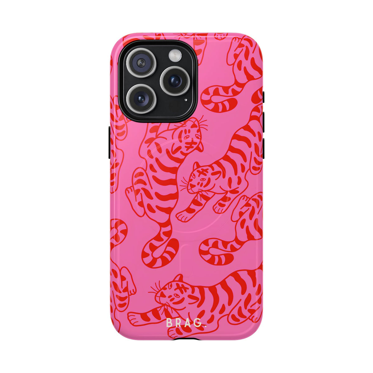 Tiger Lily MagSafe Tough Phone Case — Magnetic Protective Cover