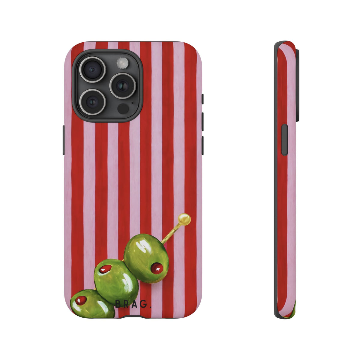 Olive Affair Tough Phone Case – Shockproof Protective iPhone Cover