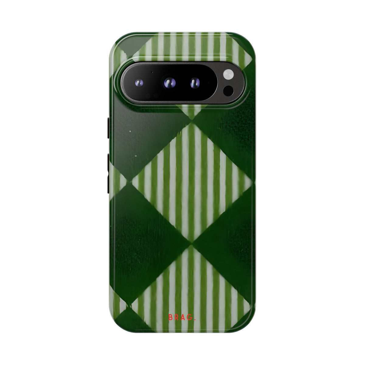 Woven Pattern Tough Phone Case – Shockproof Protective iPhone Cover