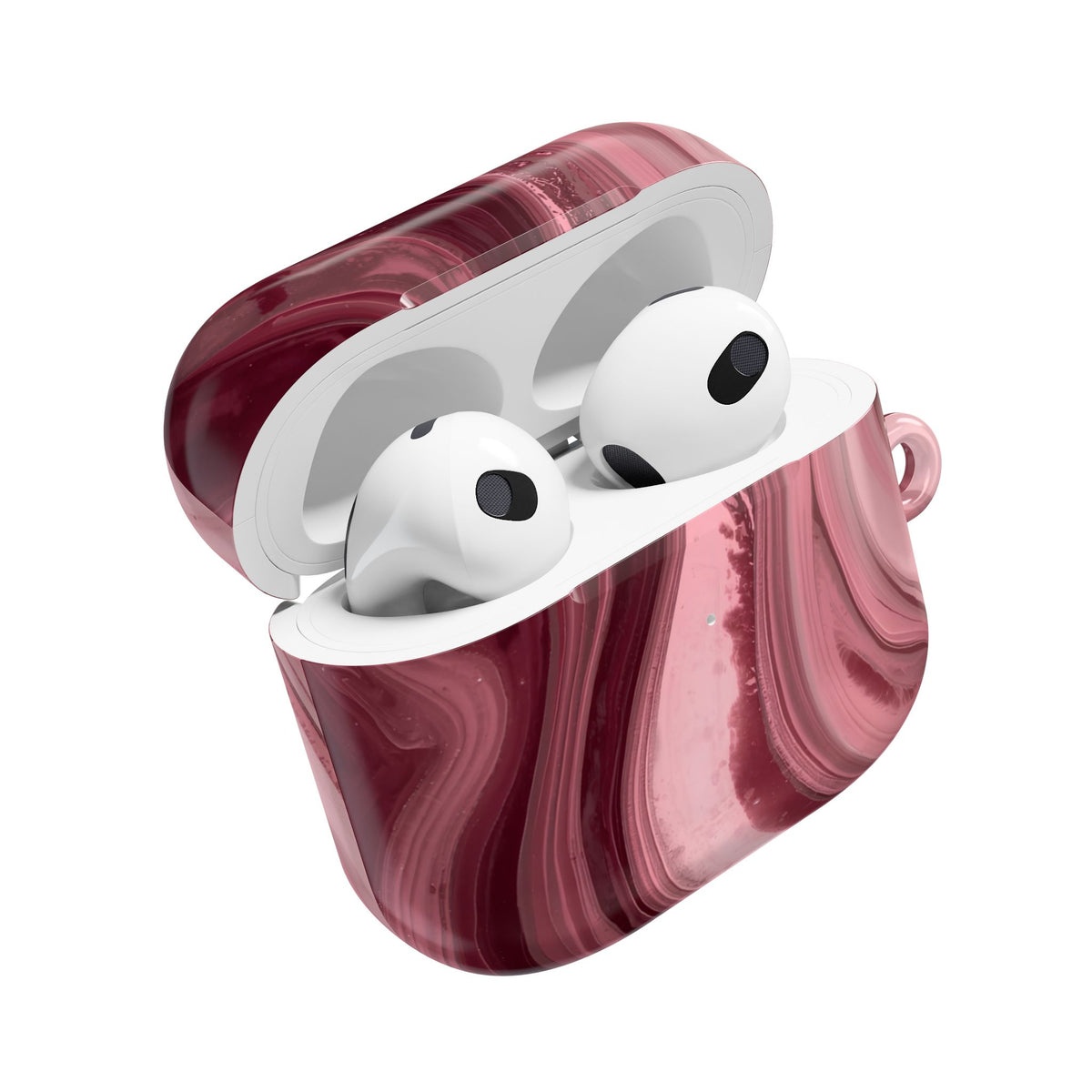Cherry Smoke AirPod Case – Slim Protective Charging Case